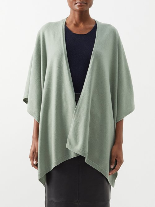 Arch4 Cashmere Shawl In Light Green | ModeSens