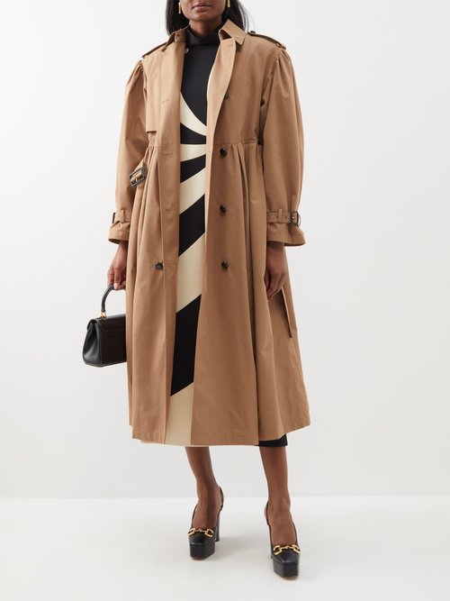 Gucci Double-Breasted Trench Coat