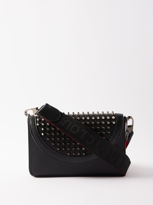 Christian Louboutin - Loubilab Leather & Rubber Cross-Body Bag - Mens -  Black Multi for Men