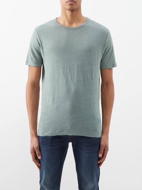 Hartford Crew-neck Linen T-shirt
