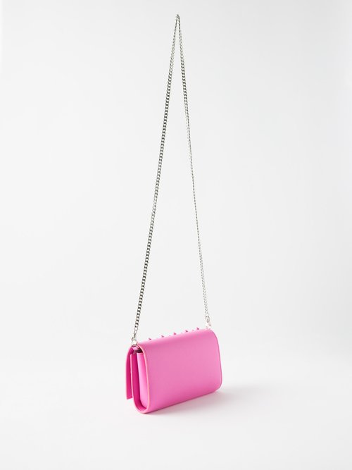 Christian Louboutin Pink Paloma Clutch Bag