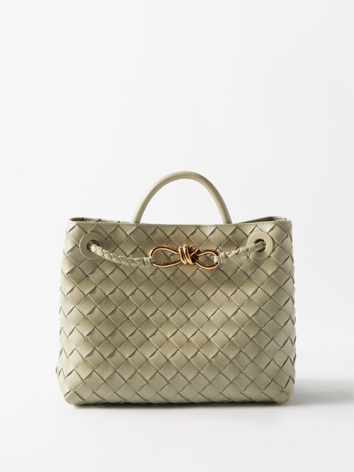 Bottega Veneta Andiamo Small Intrecciato-leather Handbag