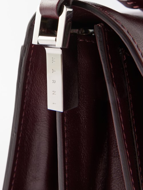 Marni - Trunk mini bag, Burgundy