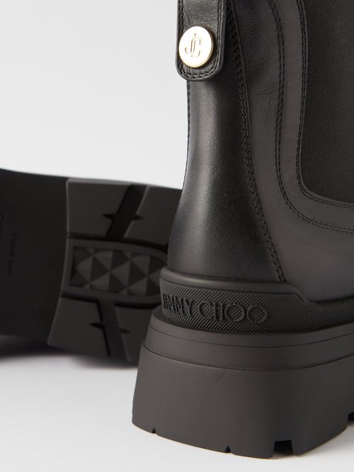 Jimmy Choo Veronique 45 Leather Ankle Boots | Smart Closet