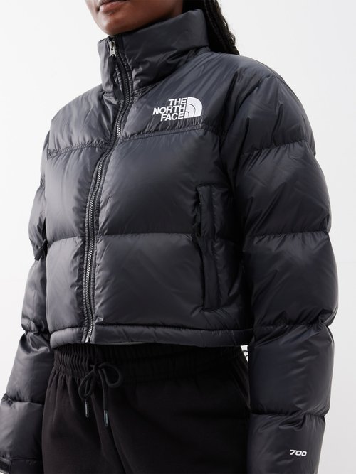 The North Face Nuptse Short Jacket In Black | ModeSens