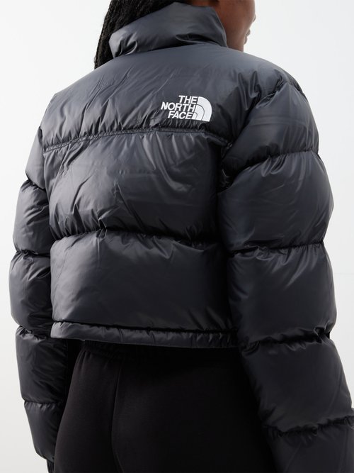 The North Face Nuptse Short Jacket In Black | ModeSens