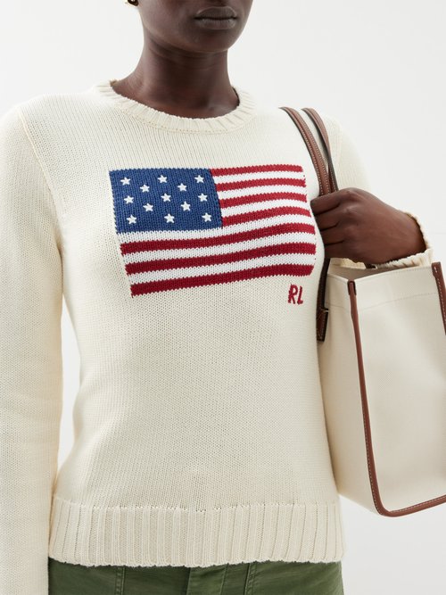 Polo Ralph Lauren American Flag RL Knitted Jumper