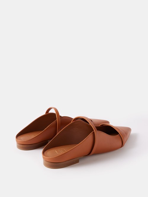 Berrie suede ballet flats in brown - Malone Souliers