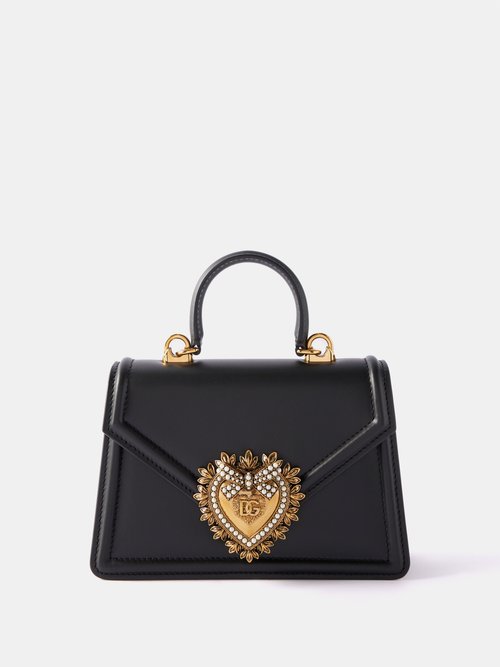 Dolce & Gabbana Devotion Leather Handbag