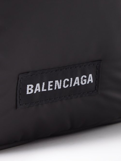 BALENCIAGA BLACK TOOLBOX CLUTCH CROSSBODY BAG - CRTBLNCHSHP