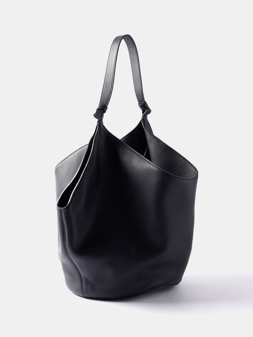 Lotus Medium leather tote bag
