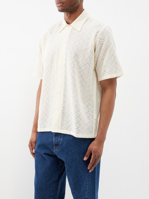 Sunflower Spacey Shirt In Cream