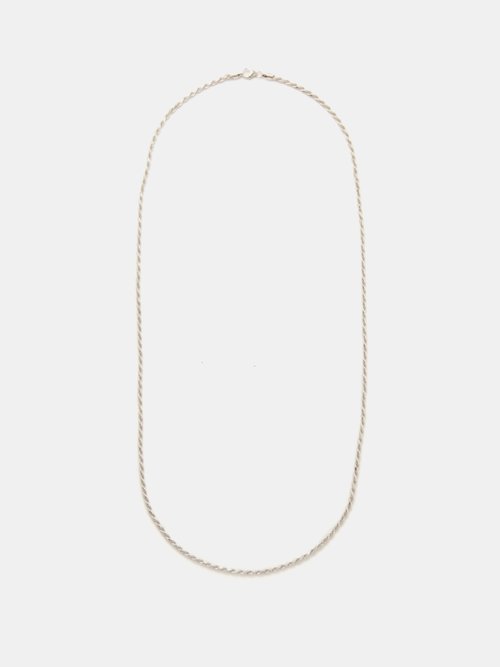 Miansai Rope Chain Sterling Silver Necklace