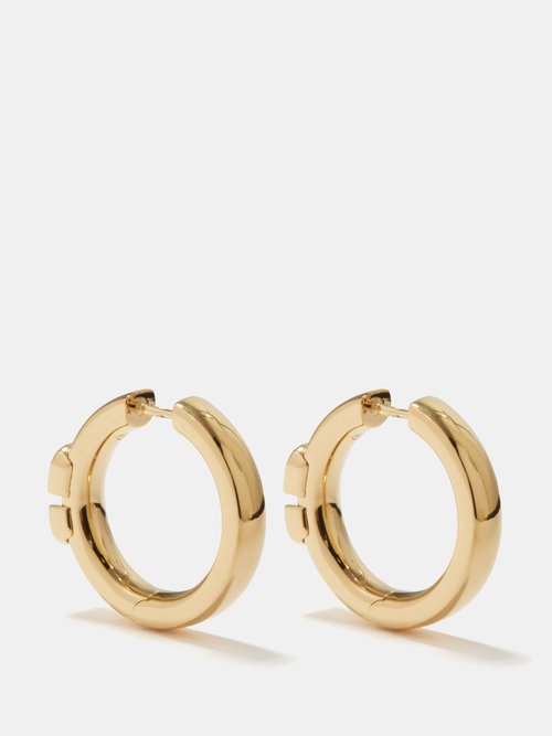 Valentino V-Logo Hoop Earrings – Rent a Dress