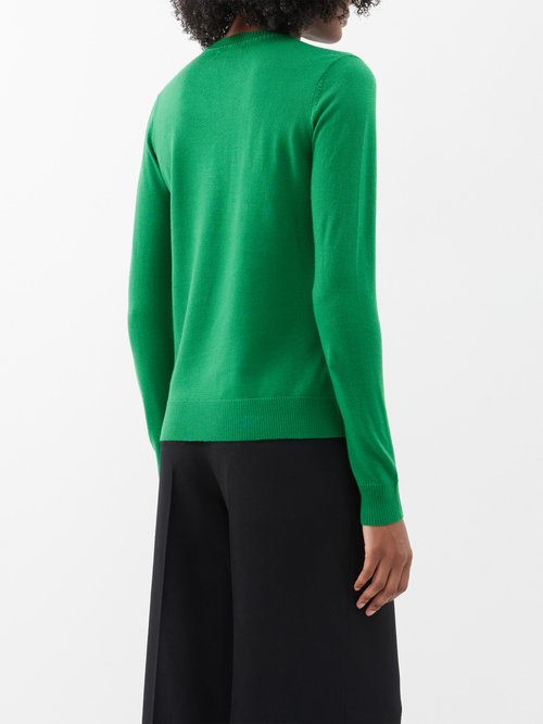 Bella Freud Good Times Merino wool Sweater Smart Closet