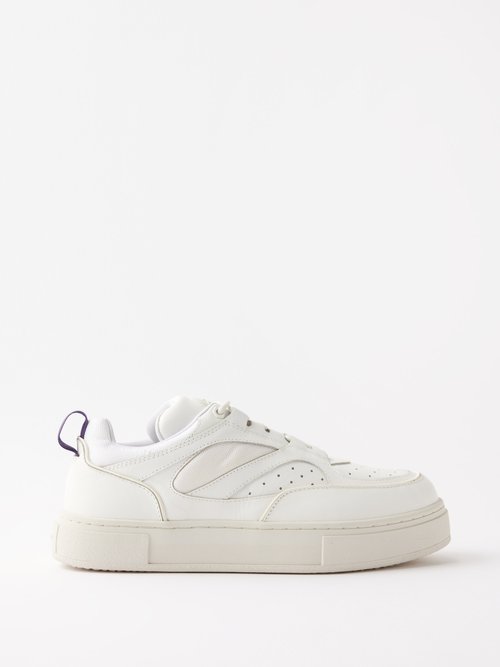 eytys - sidney leather trainers mens white