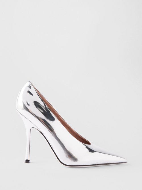 Valentino sales silver pumps