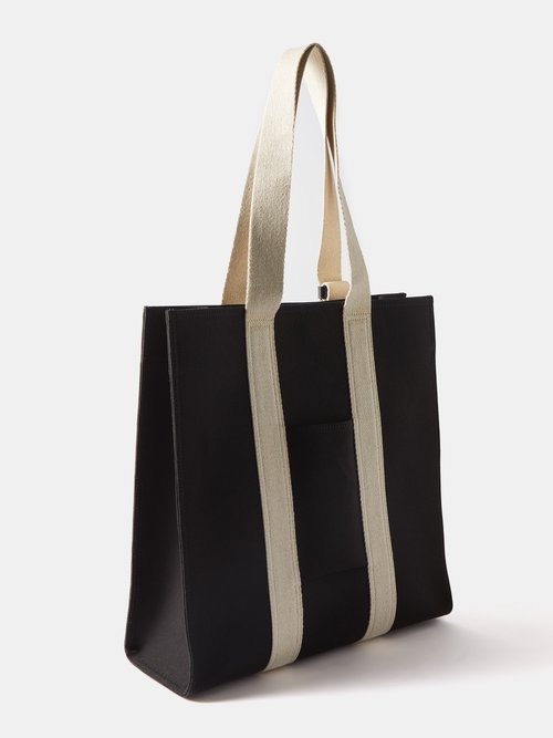 Le Cabas Cuerda Canvas Tote Bag in White - Jacquemus