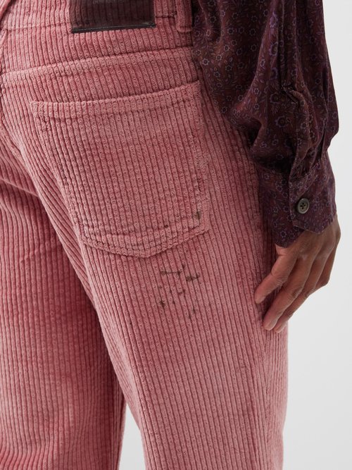 OUR LEGACY 70s Cut Washed Cotton-corduroy Trousers | Smart Closet