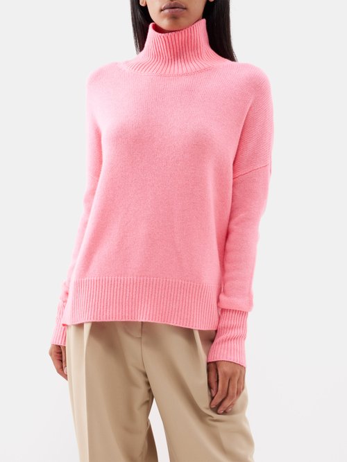 Heidi Cashmere Roll-neck Sweater