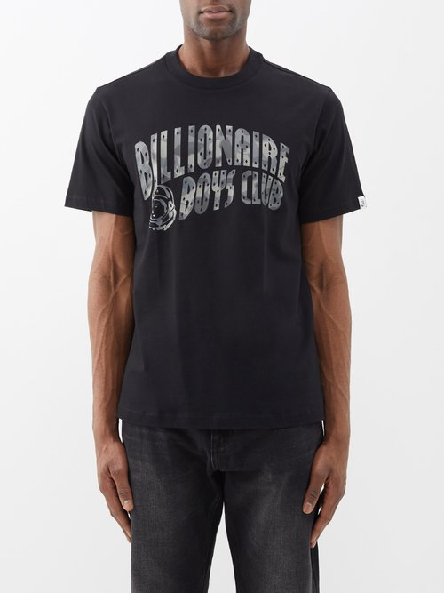 Billionaire Boys Club - Camo Arch Cotton-jersey T-shirt - Mens - Black