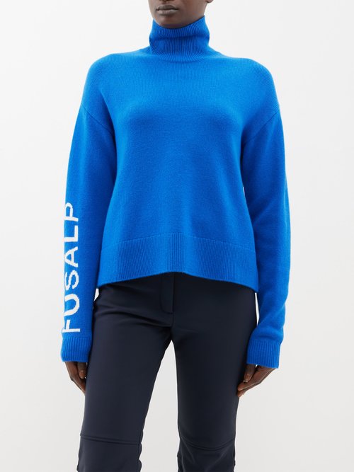 Isis Roll-neck Wool-blend Sweater