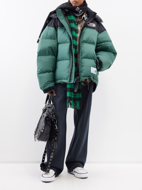 Miharayasuhiro Super Big Down Jacket In Green | ModeSens