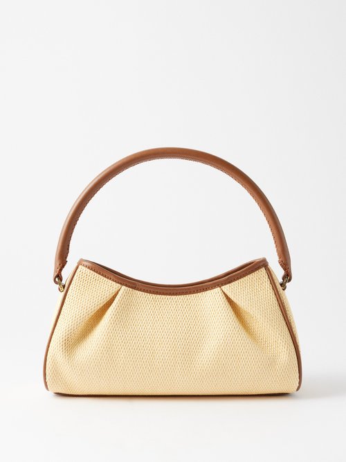 Elleme - Papillon Leather Shoulder Bag - Womens - Cream