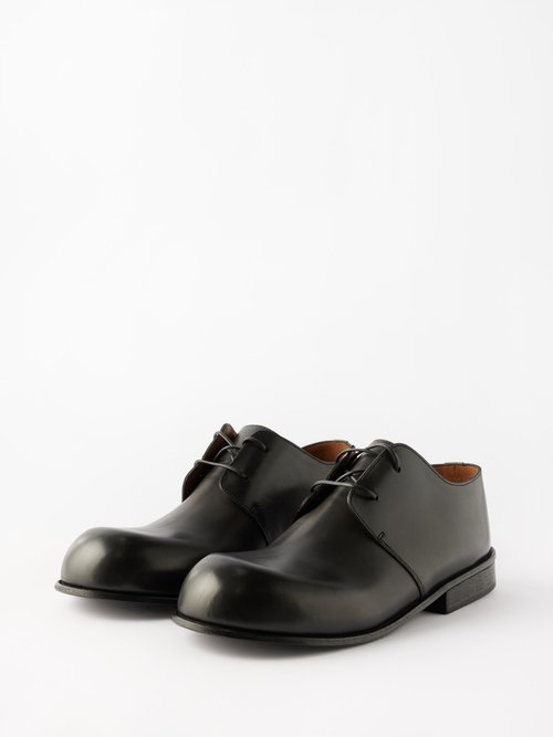 Marsèll lace-up leather derby shoes - Black