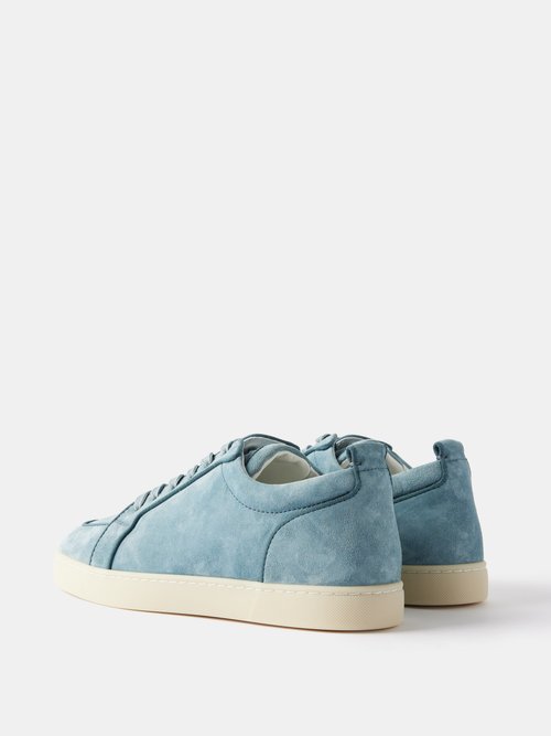 Christian Louboutin, Rantulow Suede Sneakers, Men, Blue