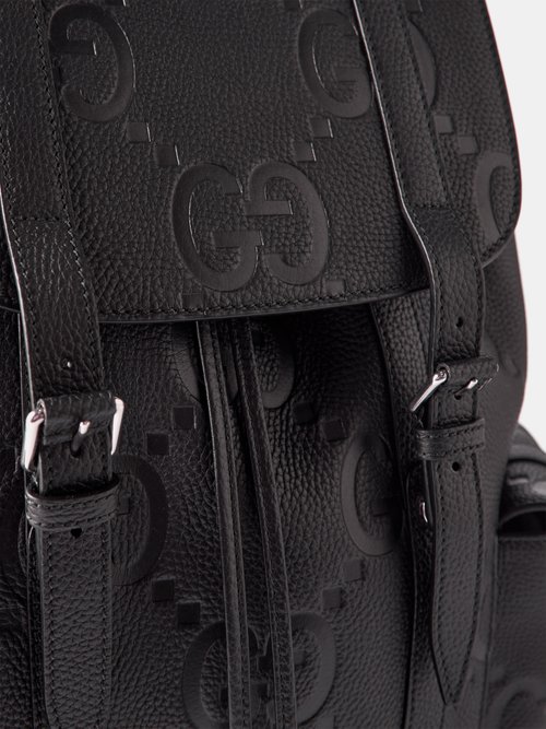 Gucci Black Gg Single Strap Backpack In 1000 Black, ModeSens