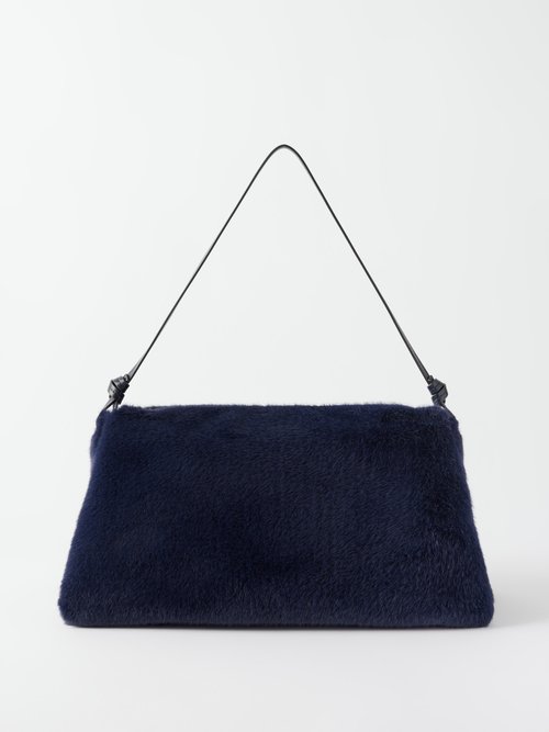 VIVI CROSSBODY BAG DIRECTOR BLUE SUEDE