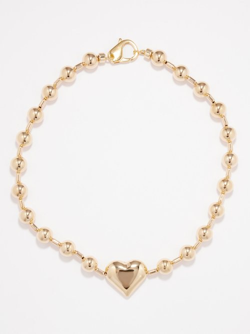 Joolz by Martha Calvo In My Heart 14kt Gold-plated Necklace