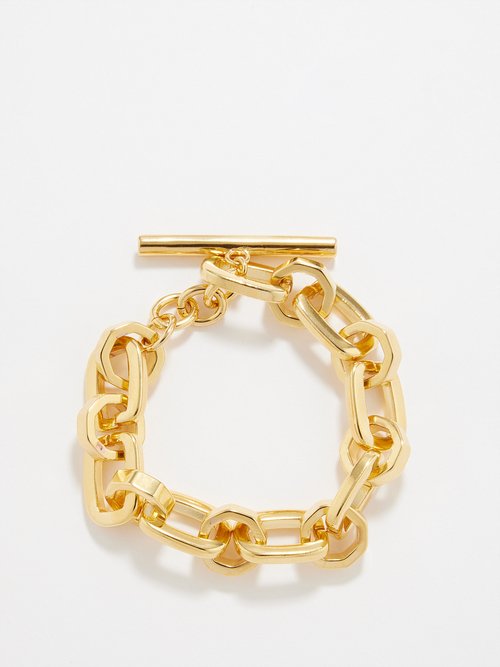 Joolz by Martha Calvo Bond 14kt Gold-plated Bracelet