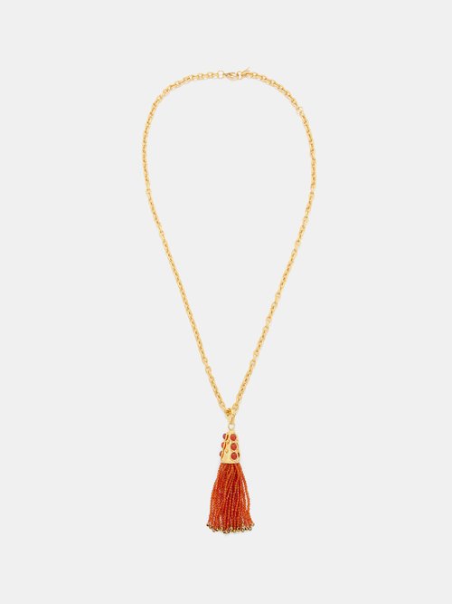 Natia X Lako Airplane gold-plated Necklace - Farfetch