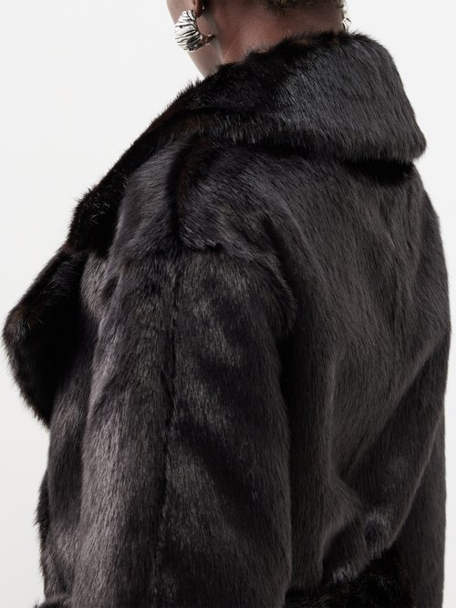 The Frankie Shop Joni Faux Fur Coat