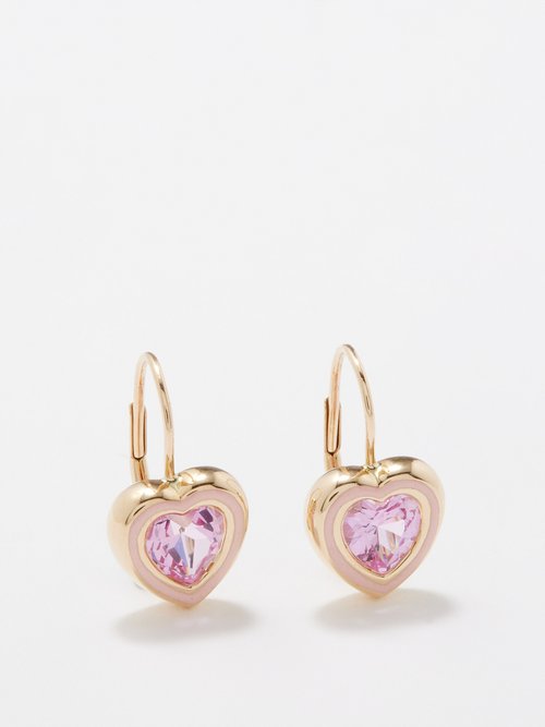 Alison Lou Madison Sapphire & 14k Gold Earrings