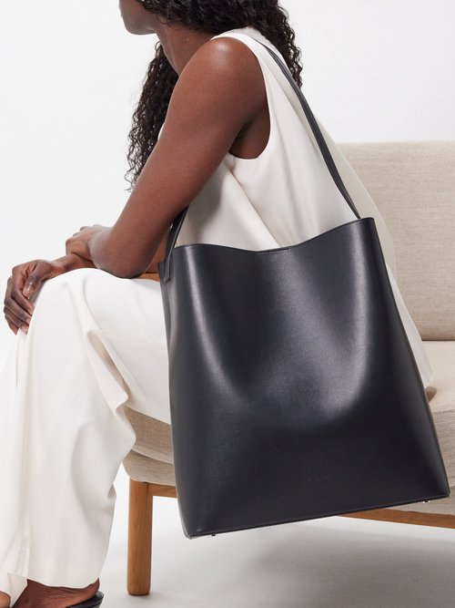 Aesther Ekme Sac Smooth-leather Tote Bag In Black