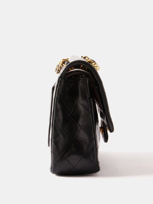 Neutral Vintage Chanel Camera handbag, MATCHES x Sellier