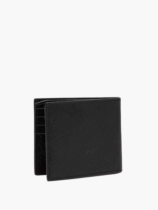 GG Marmont grained-leather bi-fold wallet