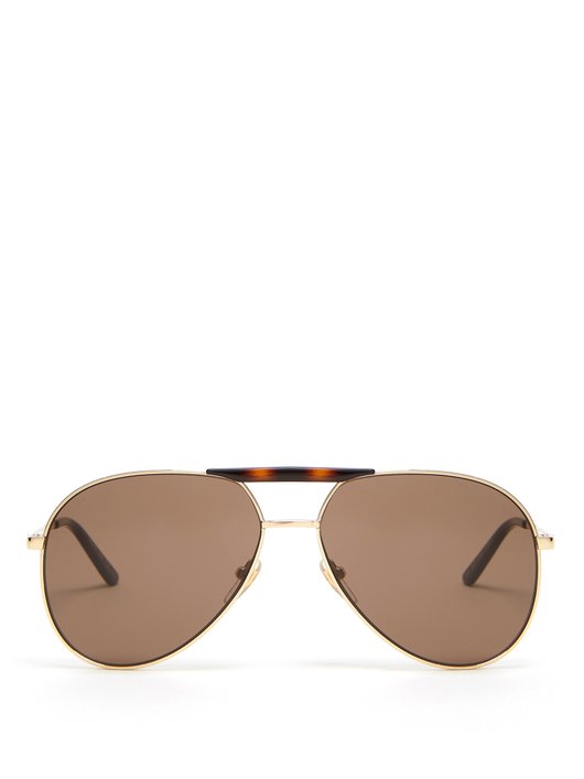 Aviator metal sunglasses