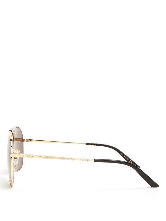 Aviator metal sunglasses