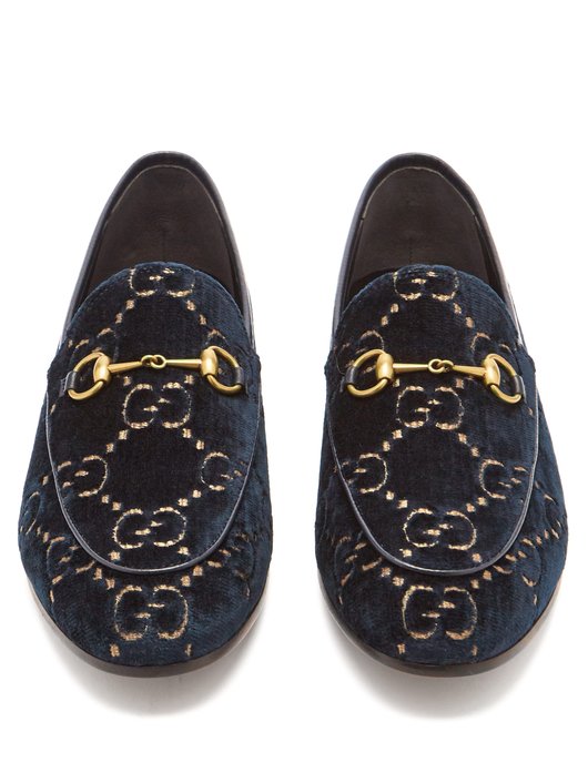 Jordaan GG velvet loafers