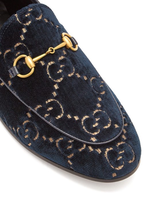 Jordaan GG velvet loafers