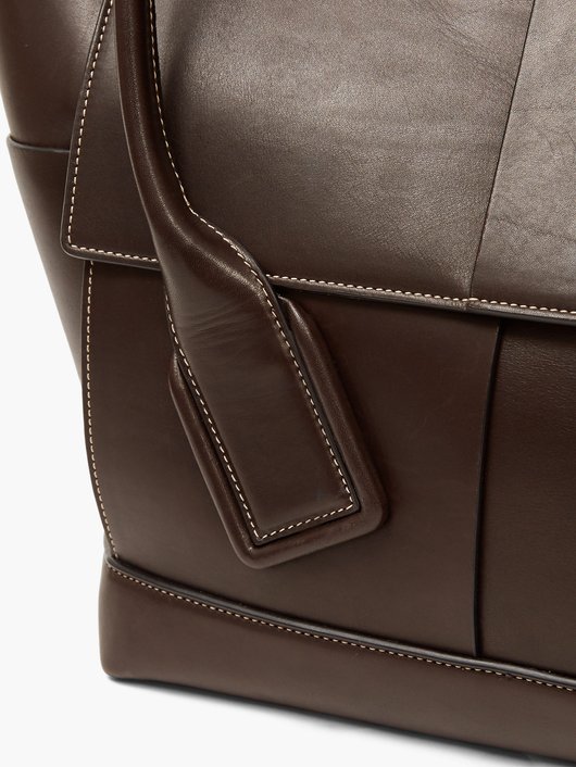 The Arco large Intrecciato leather bag