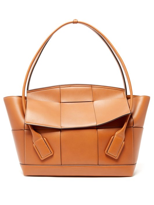 The Arco large Intrecciato leather bag