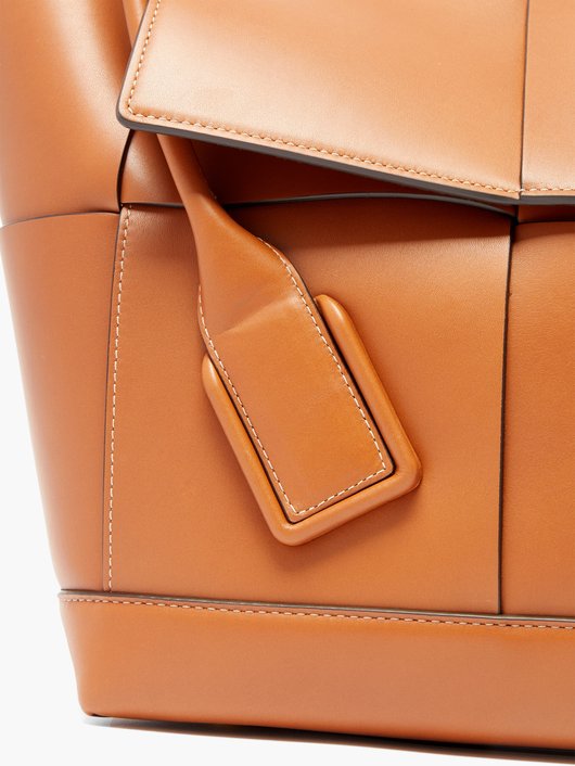 The Arco large Intrecciato leather bag