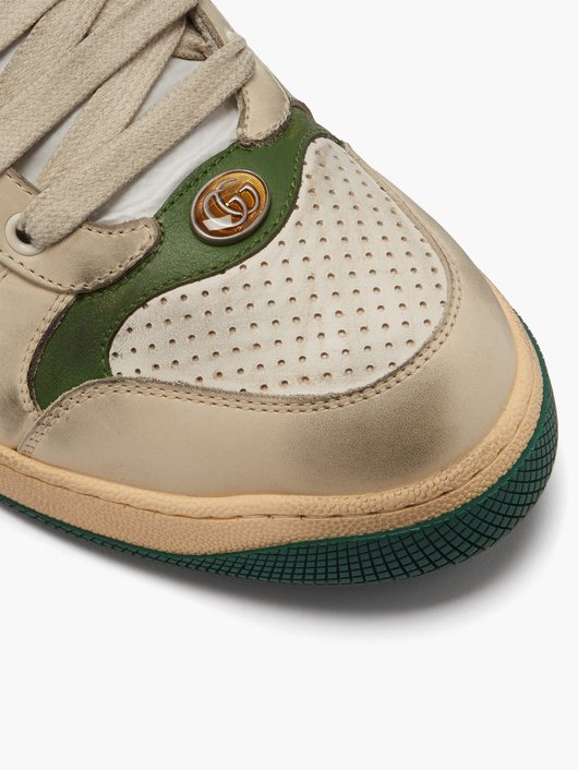 Gucci Screener leather trainers