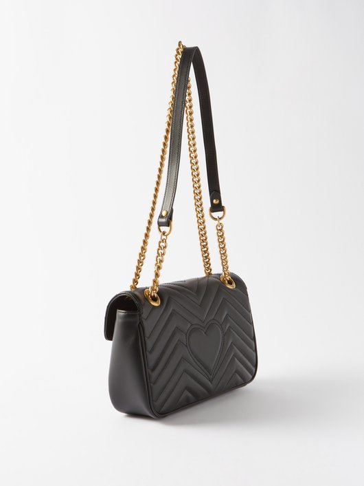 GG Marmont small quilted-leather cross-body bag