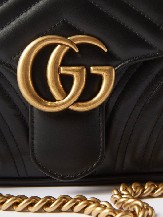 GG Marmont small quilted-leather cross-body bag